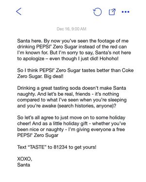 Image post by @pepsi on Instagram