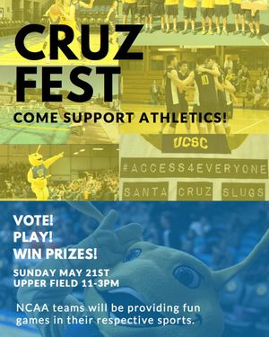 Image post by @ucsc_athrec on Instagram