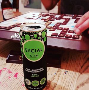 Image post by @sociallitevodka on Instagram