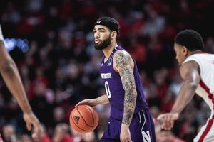 Image post by @NUMensBball on Twitter