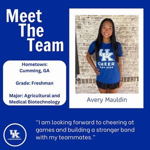 Image post by @kentuckycheer on Instagram