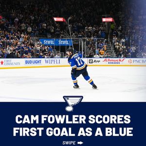 Image post by @stlouisblues on Instagram