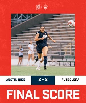 Image post by @AustinRiseFC on Twitter