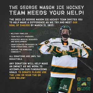 Image post by @gmuicehockey on Instagram