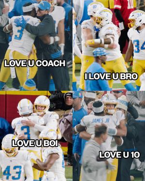 Image post by @chargers on Instagram