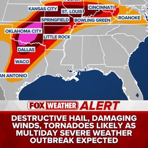 Image post by @foxweather on Instagram