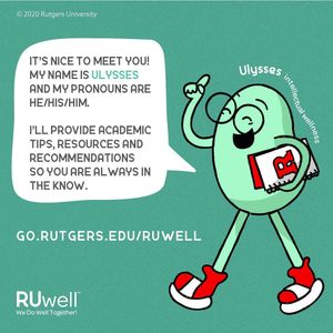 Image post by @rustudenthealth on Instagram