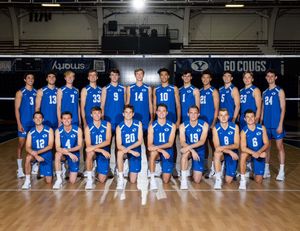 Image post by @BYUvolleyball on Twitter