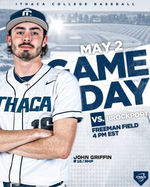 Image post by @Ithaca_Baseball on Twitter