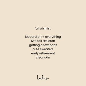 Image post by @lulus on Instagram