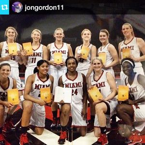 Image post by @miamioh_wbb on Instagram