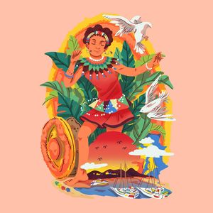 Image post by @langshiart on Instagram