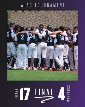 Image post by @UWWBaseball on Twitter