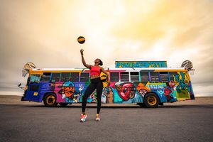 Image post by @thehoopbus on Instagram