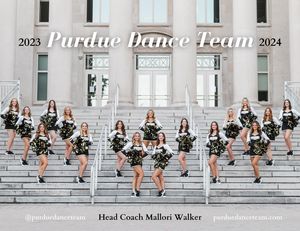 Image post by @purduedanceteam on Instagram