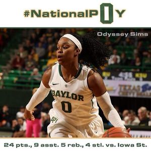 Image post by @baylorathletics on Instagram