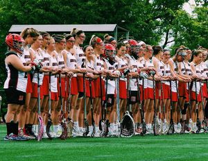 Image post by @catholicu_wlax on Instagram