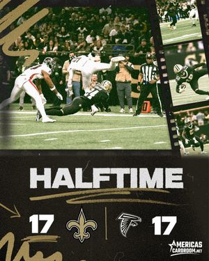 Image post by @Saints on Twitter