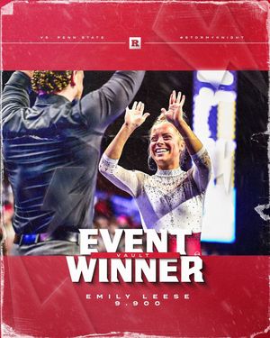 Image post by @rutgersgymnastics on Instagram