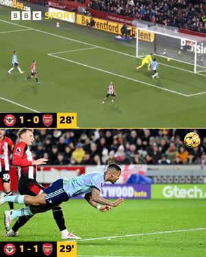 Image post by @BBCSport on Twitter