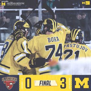 Image post by @umichhockey on Instagram