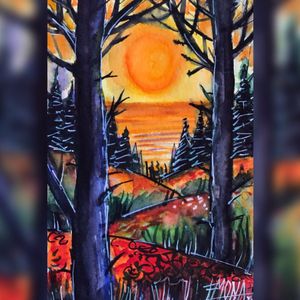 Image post by @monaedulescoart on Instagram