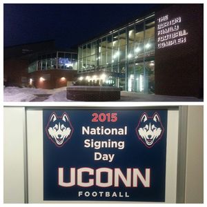 Image post by @uconnfootball on Instagram