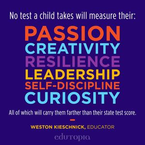 Image post by @edutopia on Instagram