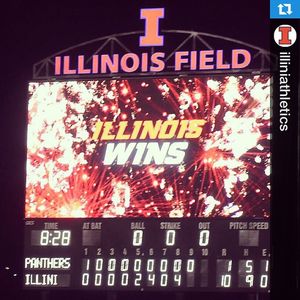 Image post by @illinibaseball on Instagram