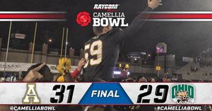 Image post by @appstate_fb on Instagram