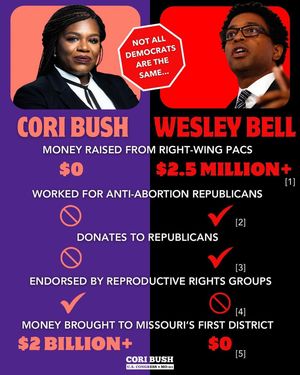 Image post by @coribush on Instagram