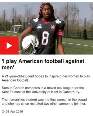 Image post by @kentfalcons on Instagram