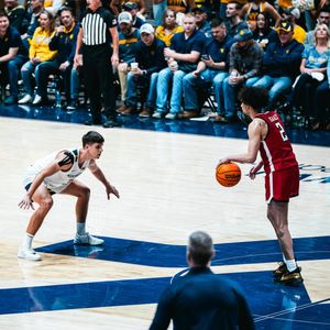 Image post by @WVUhoops on Twitter