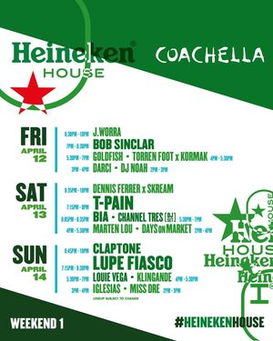 Image post by @heineken_us on Instagram