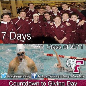 Image post by @fordhamswimdive on Instagram