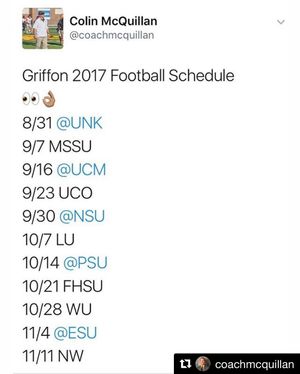 Image post by @griffonfootball on Instagram