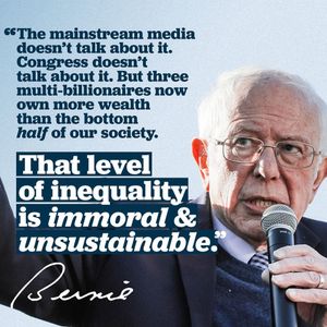 Image post by @berniesanders on Instagram