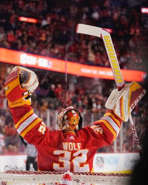 Image post by @NHLFlames on Twitter