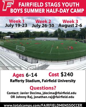 Image post by @fairfieldstagsmenssoccer on Instagram