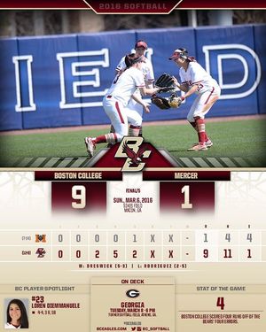 Image post by @bc_softball on Instagram