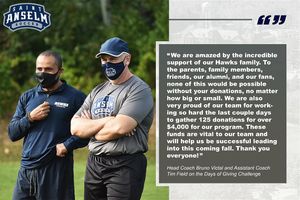 Image post by @saintanselmmenssoccer on Instagram