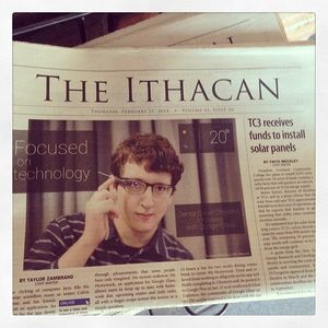Image post by @ithacanonline on Instagram