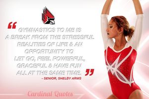 Image post by @ballstategym on Instagram