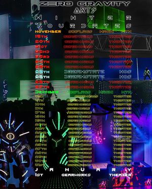 Image post by @zerogravityarts on Instagram