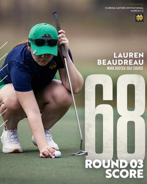 Image post by @ndwomensgolf on Instagram