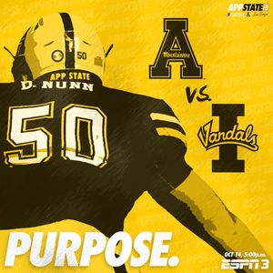 Image post by @appstate_fb on Instagram
