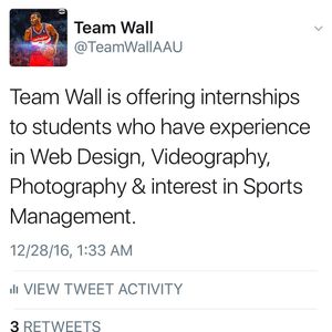 Image post by @teamwallhoops on Instagram
