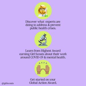 Image post by @girlscouts on Instagram