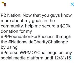 Image post by @realpatrickpeterson on Instagram