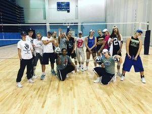 Image post by @nsu_vball on Instagram